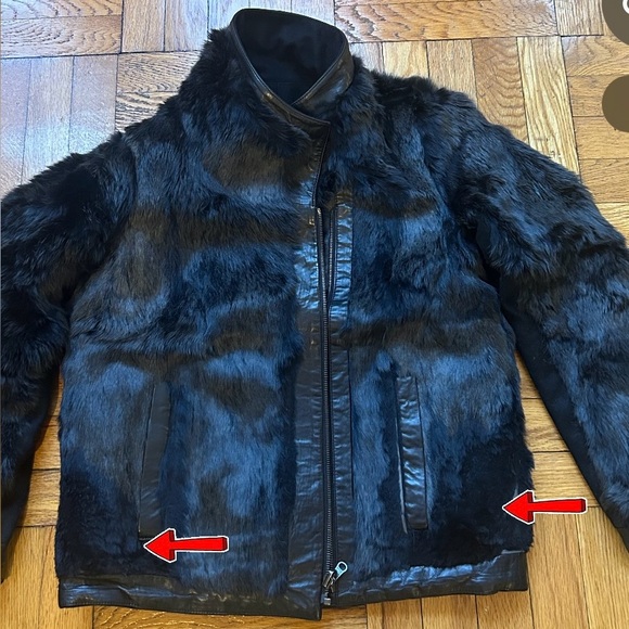 Helmut Lang Fur Coat - Picture 7 of 8